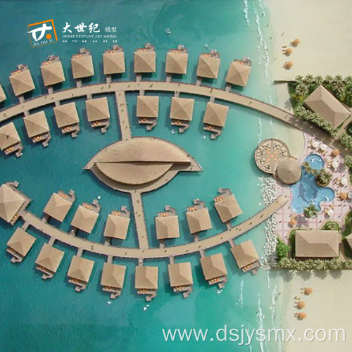 Resort architects models villa house scale model